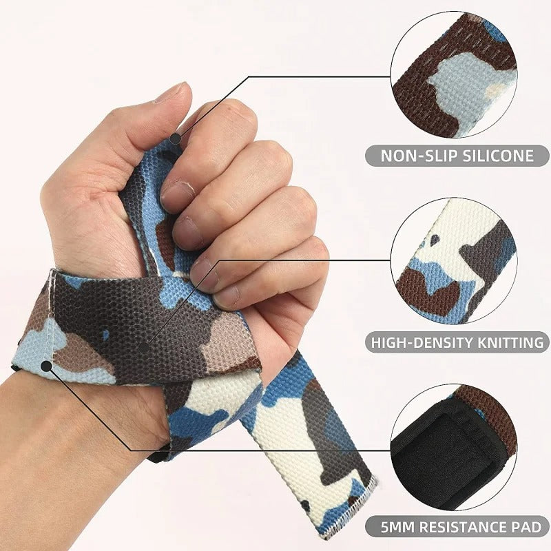 Heavy-Duty Wrist Support Straps – For Gym, Pull-Ups, Deadlifts & Training